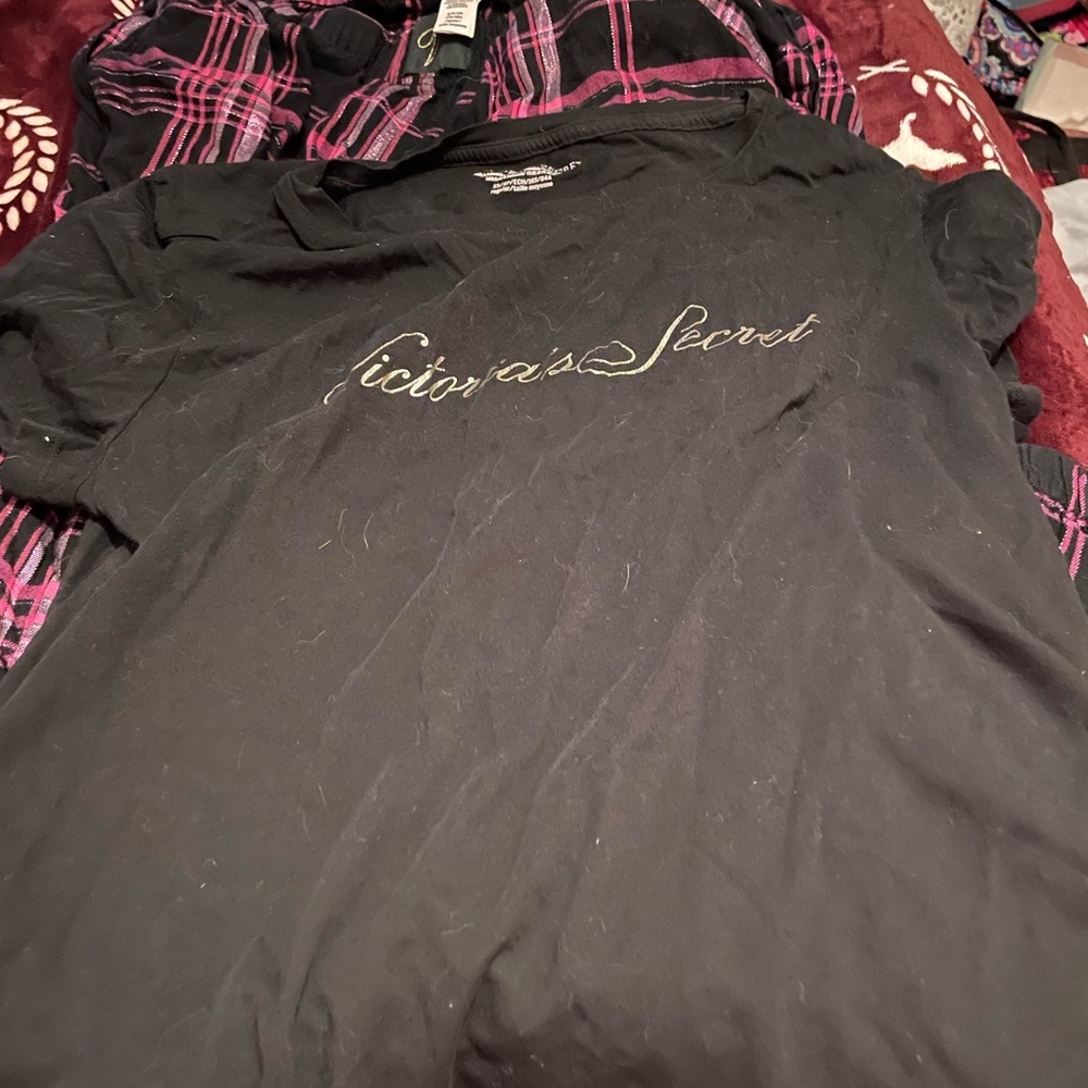 Vs pajamas plaid